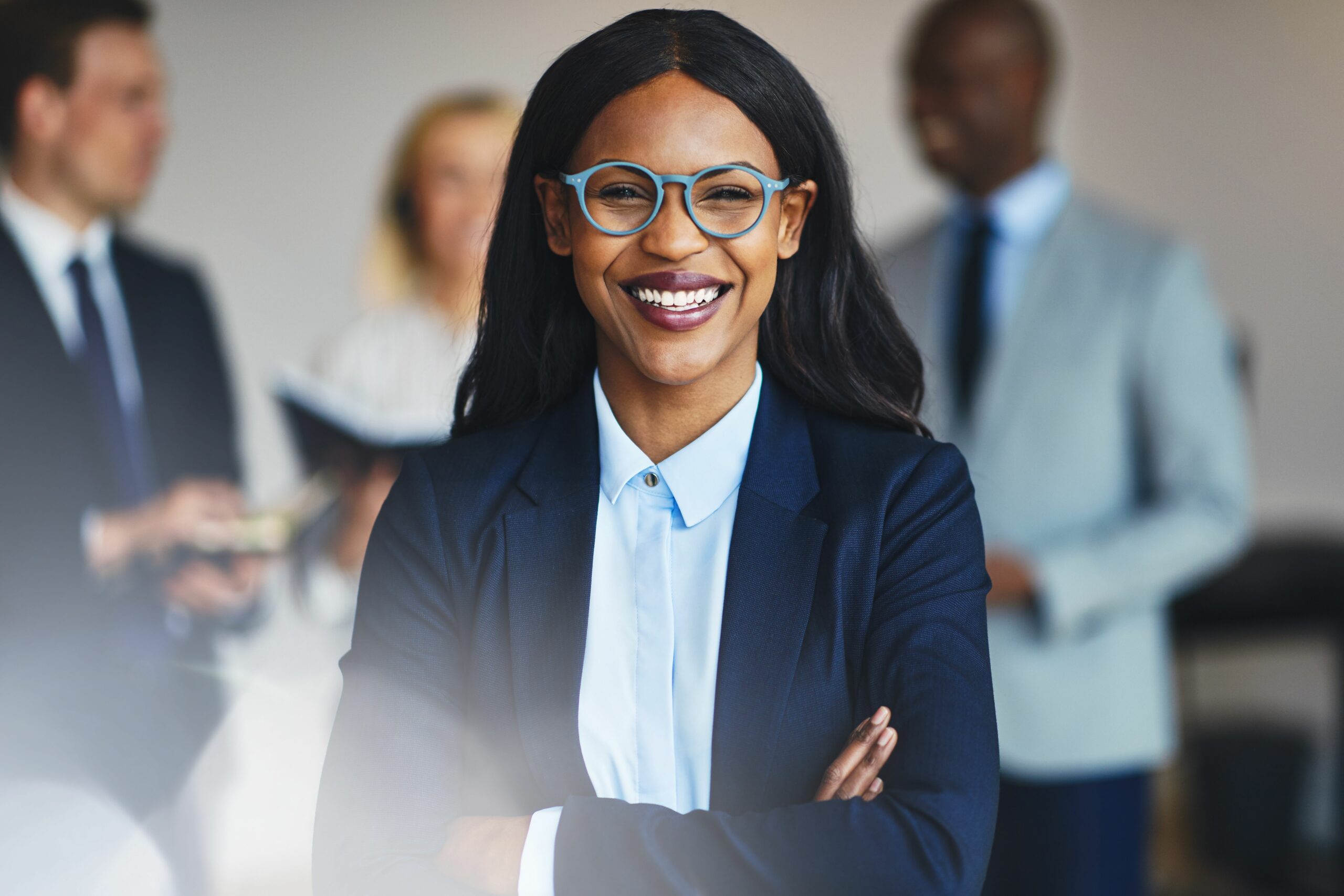 Business Women Smiling